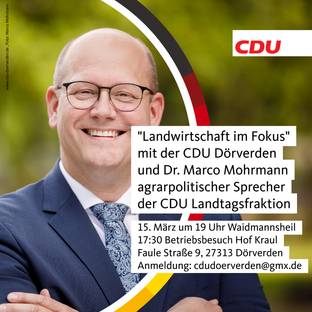 Tierwohl und Landwirtschaft am 15. März | CDU Dörverden